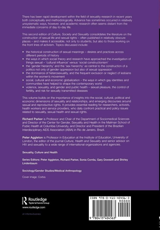 Produktbild: Culture, Society and Sexuality