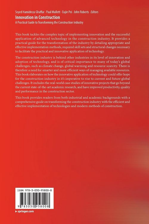 Produktbild: Innovation in Construction
