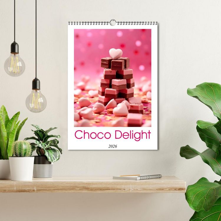 Produktbild: Choco Delight (Wall Calendar 2026 DIN A3 portrait), CALVENDO 12 Month Wall Calendar