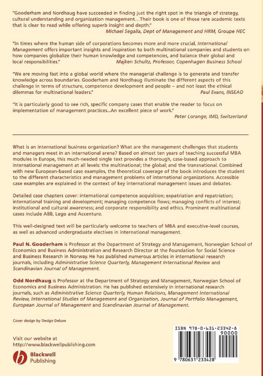Produktbild: International Management