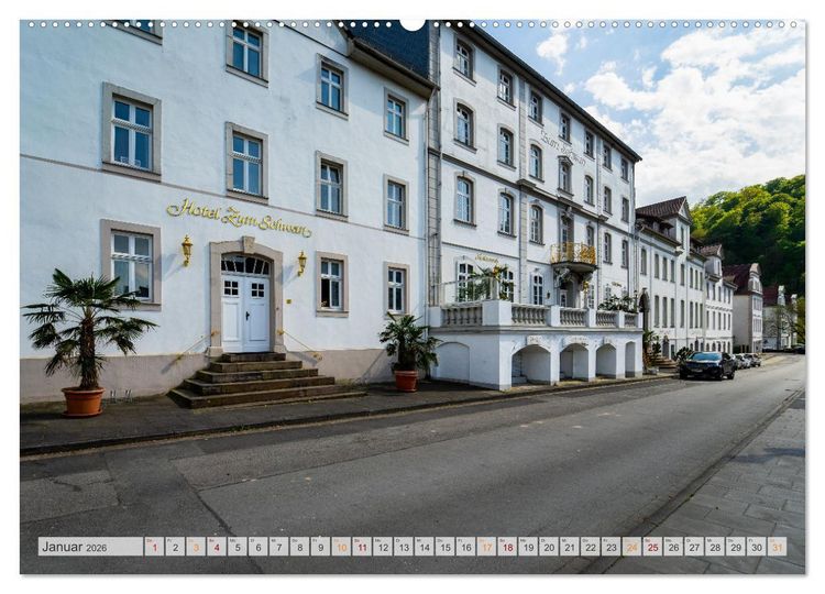 Produktbild: Bad Karlshafen Impressionen (Wandkalender 2026 DIN A2 quer), CALVENDO Monatskalender