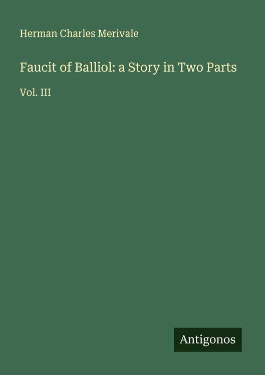 Produktbild: Faucit of Balliol: a Story in Two Parts