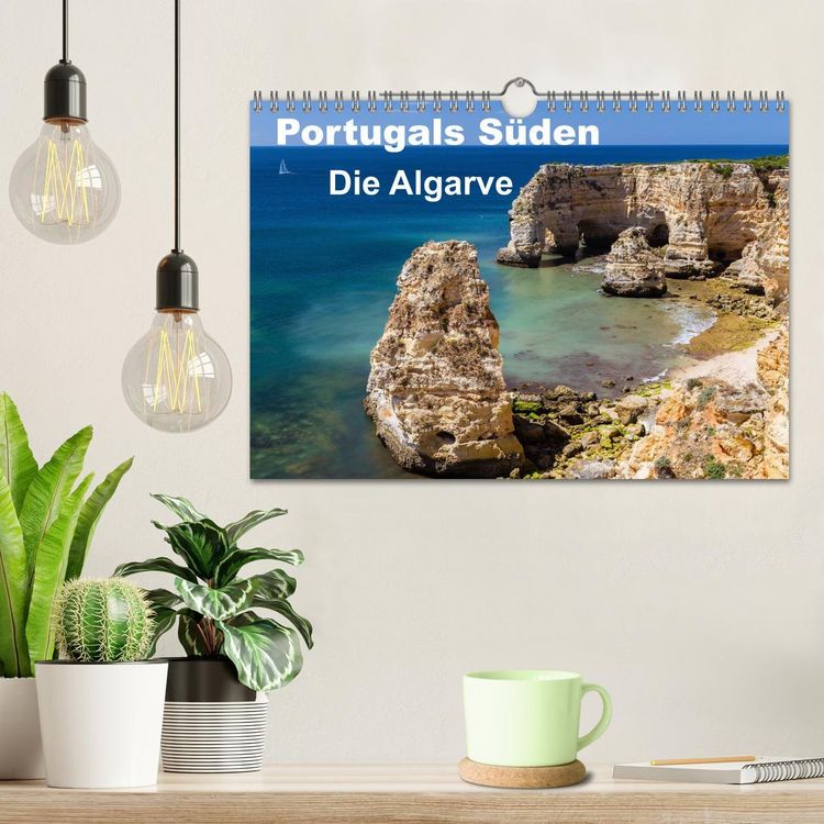Produktbild: Portugals S&uuml;den - Die Algarve (Wandkalender 2026 DIN A4 quer), CALVENDO Monatskalender
