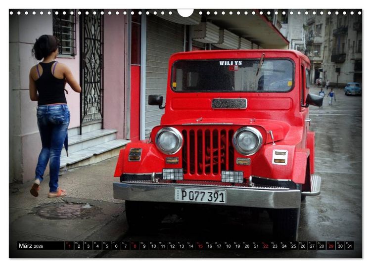 Produktbild: Auto-Legenden: WILLYS (Wandkalender 2026 DIN A3 quer), CALVENDO Monatskalender