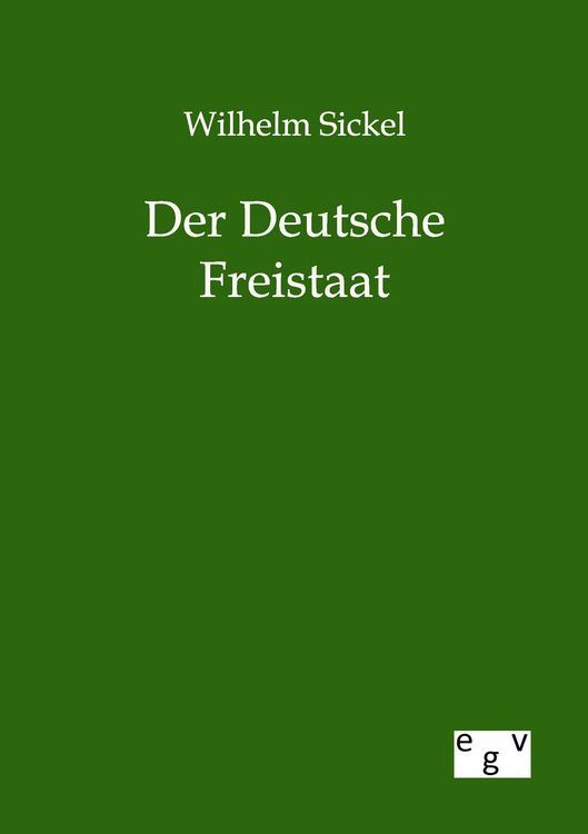 Produktbild: Der Deutsche Freistaat