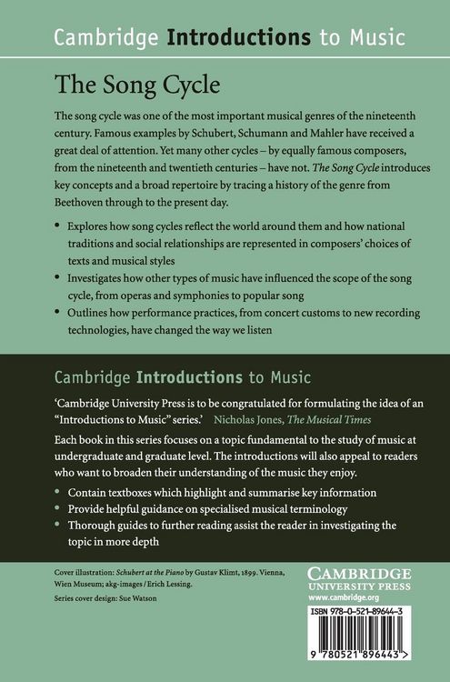 Produktbild: The Song Cycle