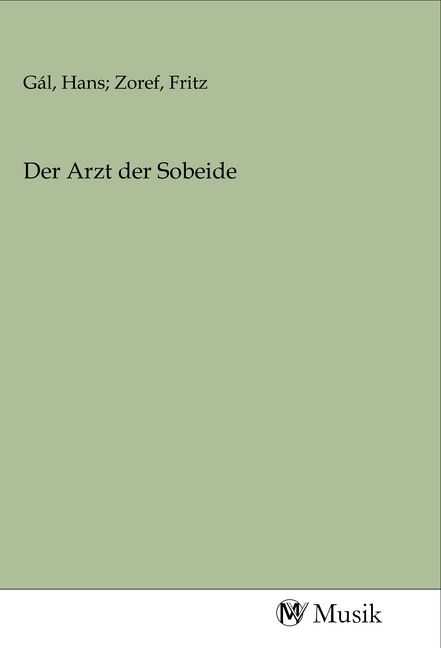 Produktbild: Der Arzt der Sobeide