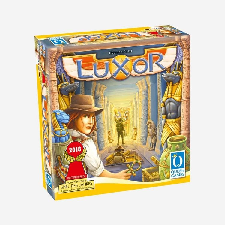 Produktbild: Queen Games - Luxor, nominiert zum Spiel des Jahres 2018