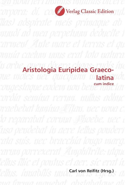 Produktbild: Aristologia Euripidea Graeco-latina