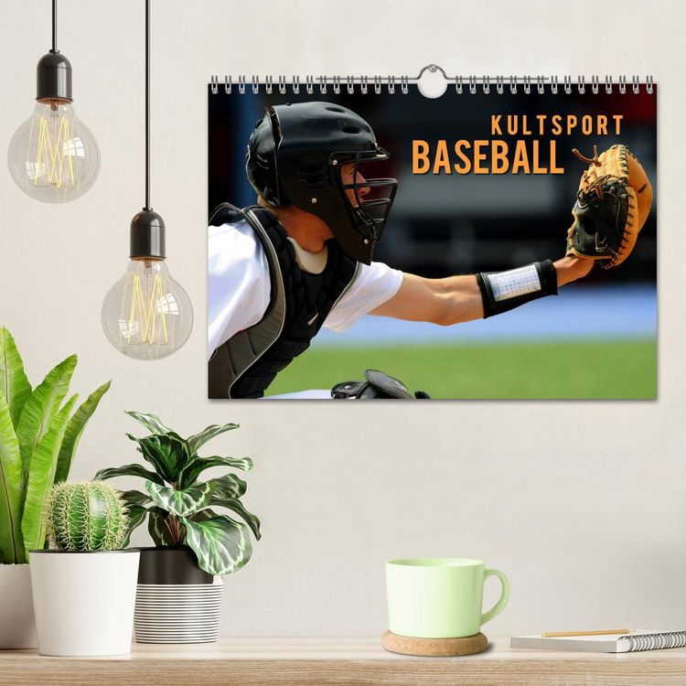 Produktbild: Kultsport Baseball (Wandkalender 2026 DIN A4 quer), CALVENDO Monatskalender