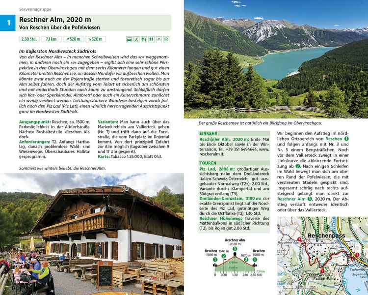 Produktbild: ROTHER Wanderbuch Alm- und H&uuml;ttenwanderungen S&uuml;dtirol West