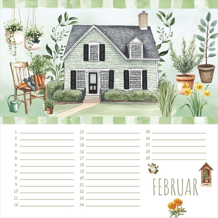 Produktbild: Home & Garden - Geburtstagskalender
