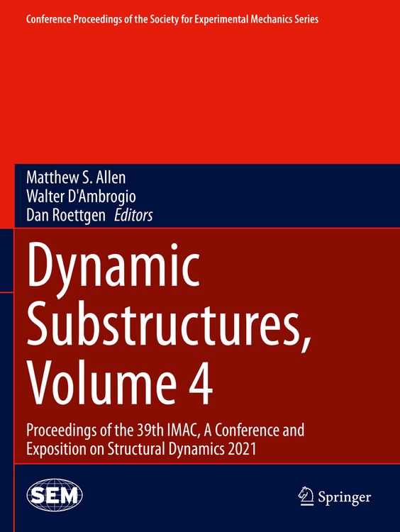 Produktbild: Dynamic Substructures, Volume 4