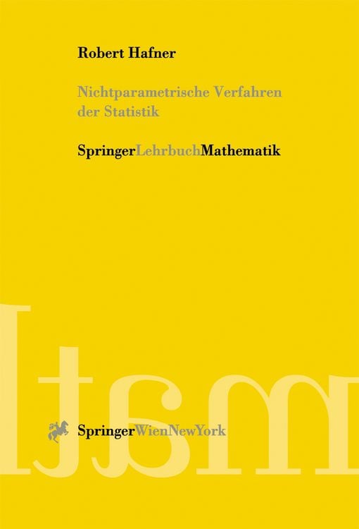 Produktbild: Nichtparametrische Verfahren der Statistik