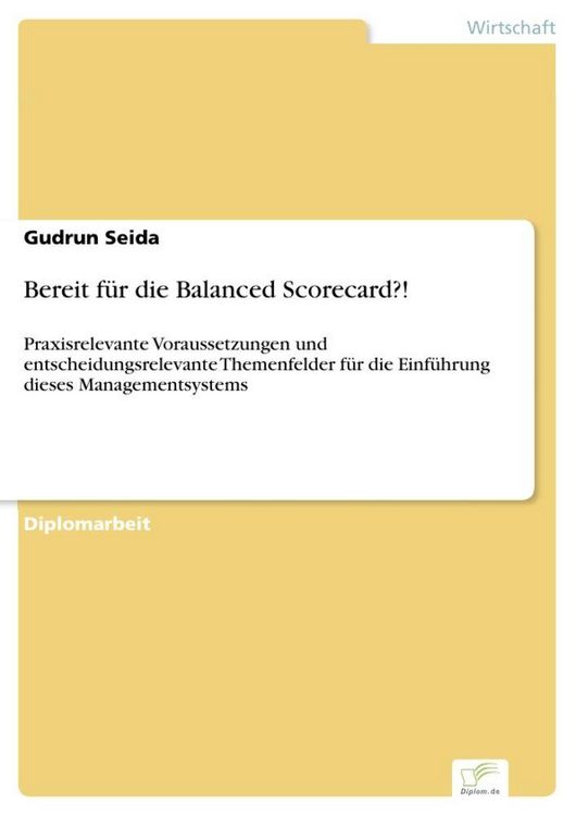Produktbild: Bereit f&uuml;r die Balanced Scorecard?!