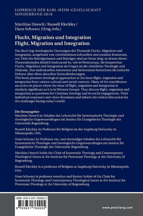 Produktbild: Flucht, Migration und Integration Flight, Migration and Integration
