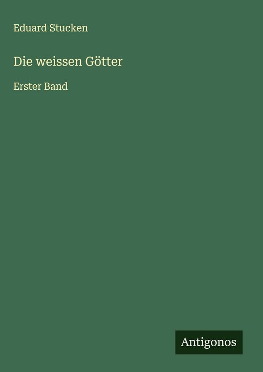 Produktbild: Die weissen G&ouml;tter