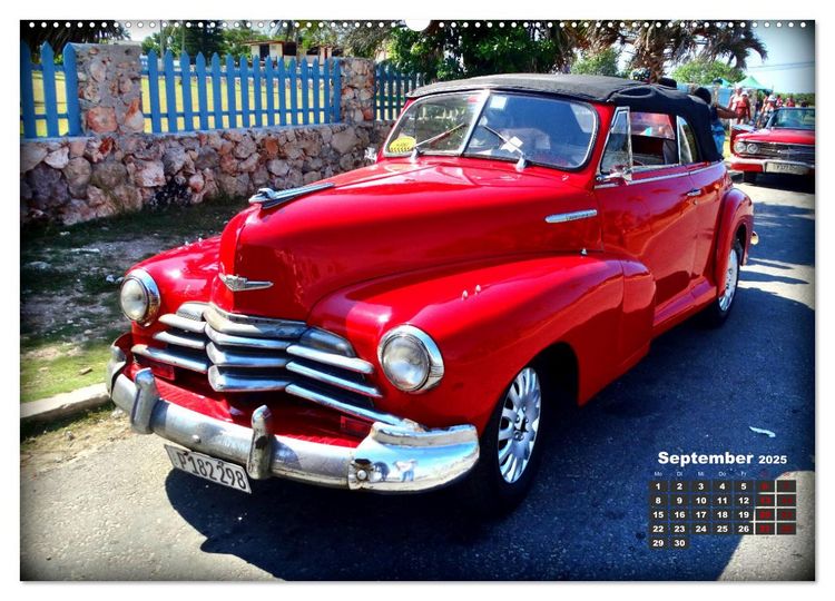 Produktbild: Fleetmaster - Ein Traumcabrio von Chevrolet (hochwertiger Premium Wandkalender 2025 DIN A2 quer), Kunstdruck in Hochglanz