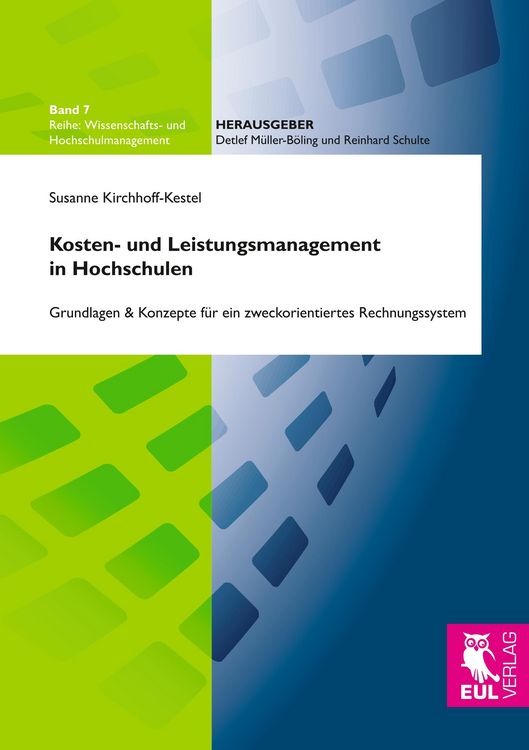 Produktbild: Kosten- und Leistungsmanagement in Hochschulen