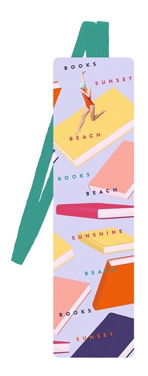 Produktbild: moses. libri_x Lesezeichen mit Band Sunset Reading