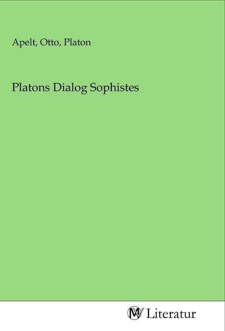 Produktbild: Platons Dialog Sophistes