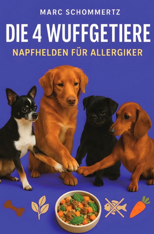 Die 4 Wuffgetiere - Napfhelden fr Allergiker" online kaufen
