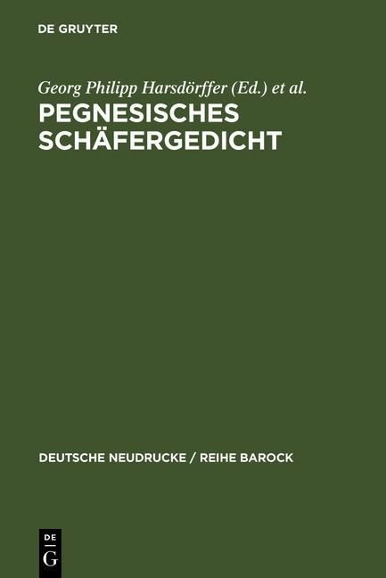Produktbild: Pegnesisches Sch&auml;fergedicht