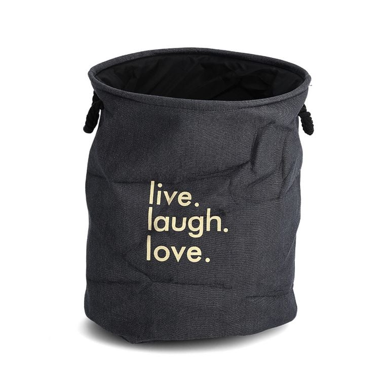 Produktbild: HTI-Living W&auml;schesammler "Denim", Baumwolle/Polyester, blau