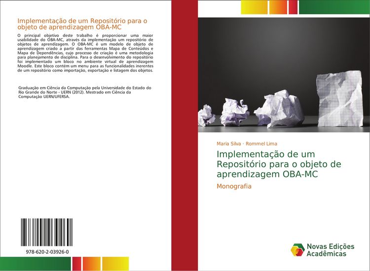 Produktbild: Implementa&ccedil;&atilde;o de um Reposit&oacute;rio para o objeto de aprendizagem OBA-MC