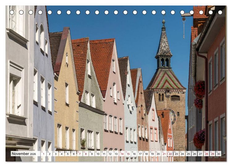 Produktbild: Landsberg am Lech (Tischkalender 2026 DIN A5 quer), CALVENDO Monatskalender