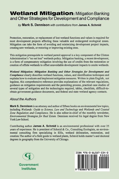 Produktbild: Wetland Mitigation