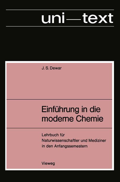 Produktbild: Einf&uuml;hrung in die moderne Chemie