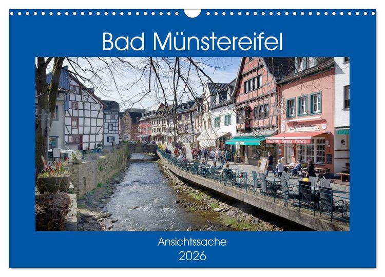 Produktbild: Bad M&uuml;nstereifel - Ansichtssache (Wandkalender 2026 DIN A3 quer), CALVENDO Monatskalender