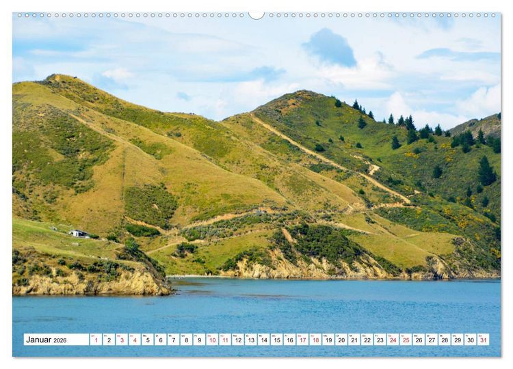 Produktbild: Neuseeland Nordinsel - faszinierende Orte am anderen Ende der Welt (Wandkalender 2026 DIN A2 quer), CALVENDO Monatskalender