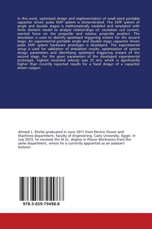 Produktbild: Design and Implementation of Electromagnetic Pulse Propulsion System
