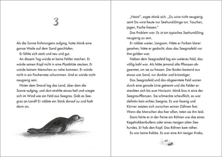 Produktbild: Das geheime Leben der Tiere (Ozean, Band 1) - Minik - Aufbruch ins weite Meer