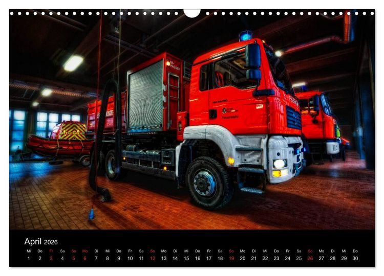 Produktbild: Berufsfeuerwehr Salzgitter (Wandkalender 2026 DIN A3 quer), CALVENDO Monatskalender
