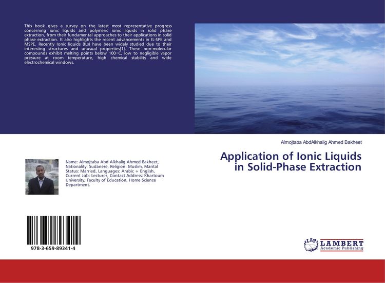 Produktbild: Application of Ionic Liquids in Solid-Phase Extraction