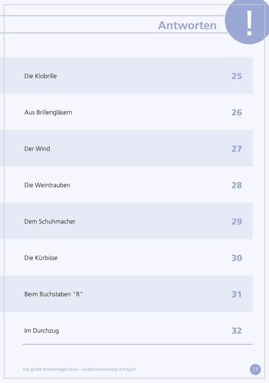 Produktbild: Das gro&szlig;e Scherzfragen-Quiz f&uuml;r Senioren