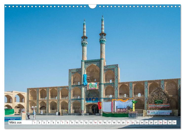 Produktbild: St&auml;dte des Irans - Yazd (Wandkalender 2026 DIN A3 quer), CALVENDO Monatskalender