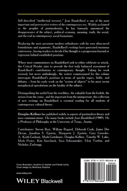 Produktbild: Kellner, D: Baudrillard