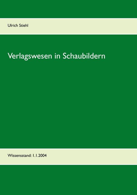 Produktbild: Verlagswesen in Schaubildern