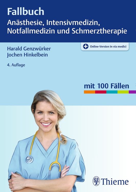 Produktbild: Fallbuch Anästhesie, Intensivmedizin und Notfallmedizin