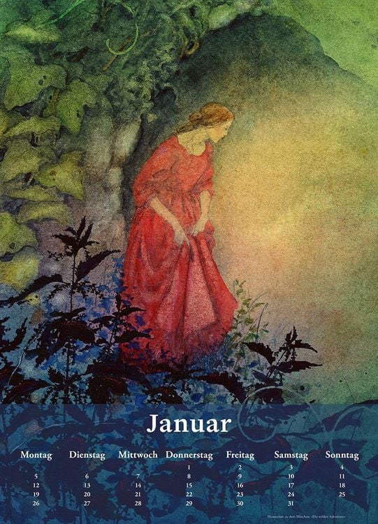 Produktbild: Kinderzimmer-Kalender 2027 &raquo;Hans Christian Andersen&laquo;