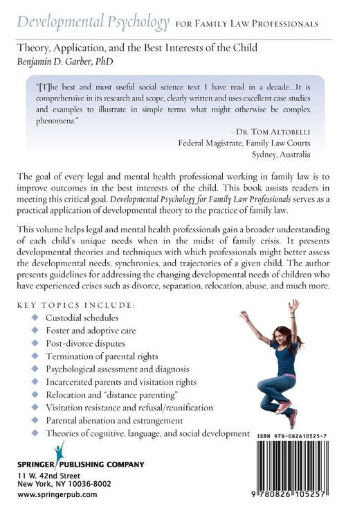 Produktbild: Developmental Psychology for Family Law Professionals