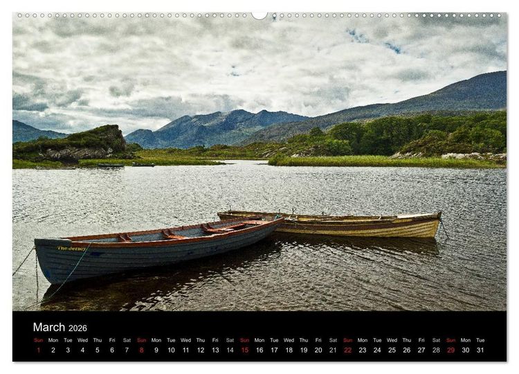 Produktbild: Kerry - Ireland's Romantic Southwest (High Quality Premium Wall Calendar 2026 DIN A2 landscape),CALVENDO 12 Month Wall Calendar