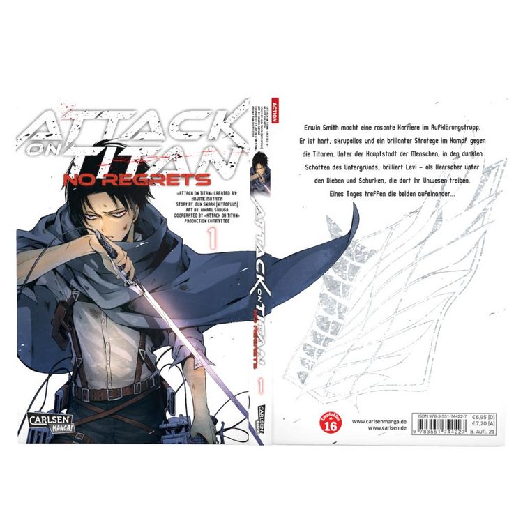 Produktbild: Attack on Titan - No Regrets 1