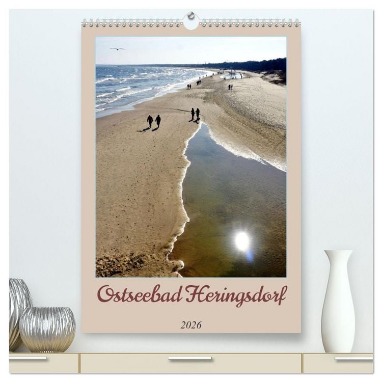 Produktbild: Ostseebad Heringsdorf (hochwertiger Premium Wandkalender 2026 DIN A2 hoch), Kunstdruck in Hochglanz
