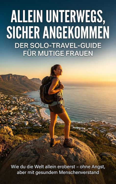 Produktbild: Allein unterwegs, sicher angekommen: Der Solo-Travel-Guide f&uuml;r mutige Frauen