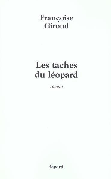 Produktbild: Les taches du l&eacute;opard